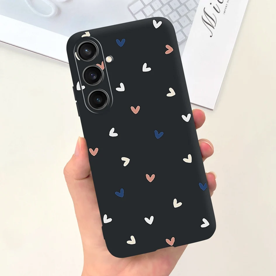 Cute Love Heart Butterfly Silicone Soft Case Cover for Samsung Galaxy - Protective Bumper Design