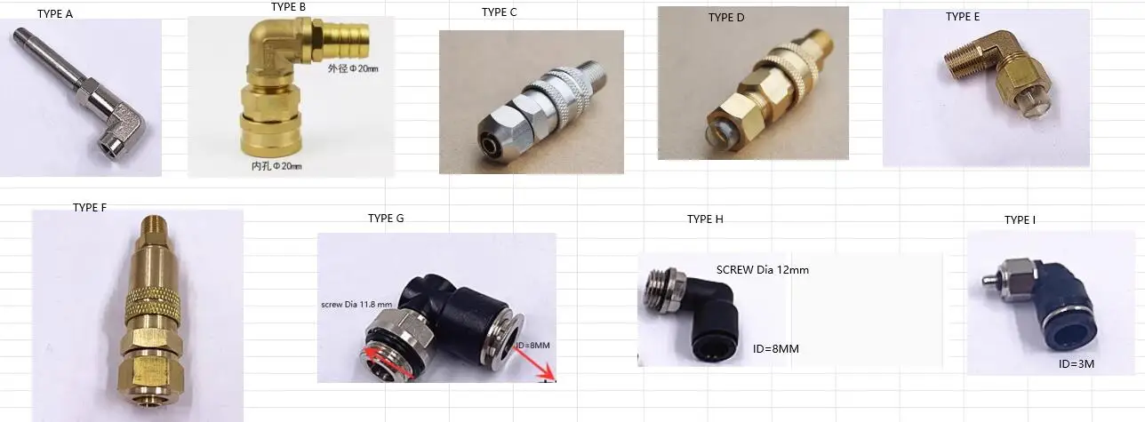 

D5DL4N861 D5DFE0903 D5DFE4TS Water pipe fitting apply for CHMER wire cut EDM machine ,Alternative CHMER EDM parts Chmer pipe