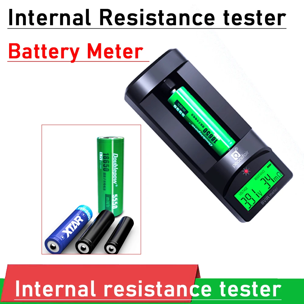 

Lithium Battery Internal Resistance tester Voltmeter SOC Meter FOR 3.2V 3.7V 18650 AAA AA Li-ion Lipo Lifepo4 Batteries charger