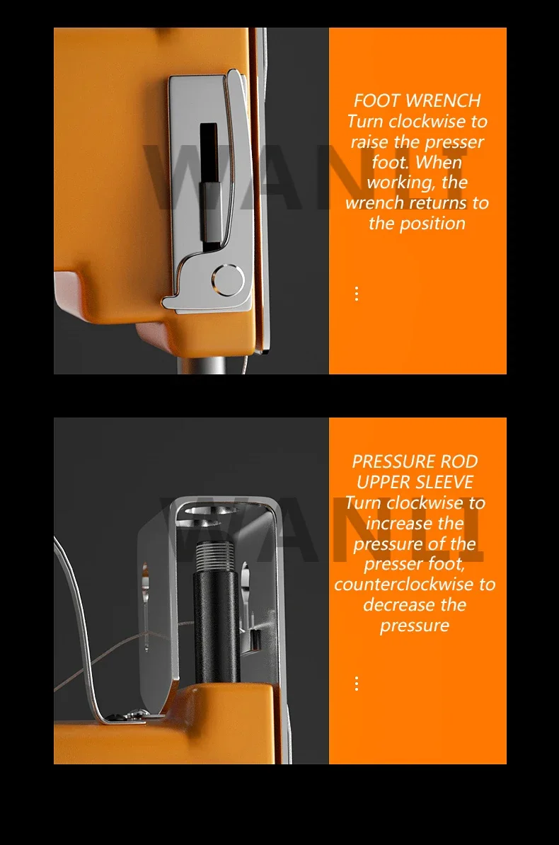 220v New Portable Automatic Charging Sewing Machine Woven Bag Packaging Machine