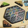 2024 Hot Chain Triangle Chess Game Triggle Rubber Band Game Educational Interactive Game Battle Set For Family Party Gift 1