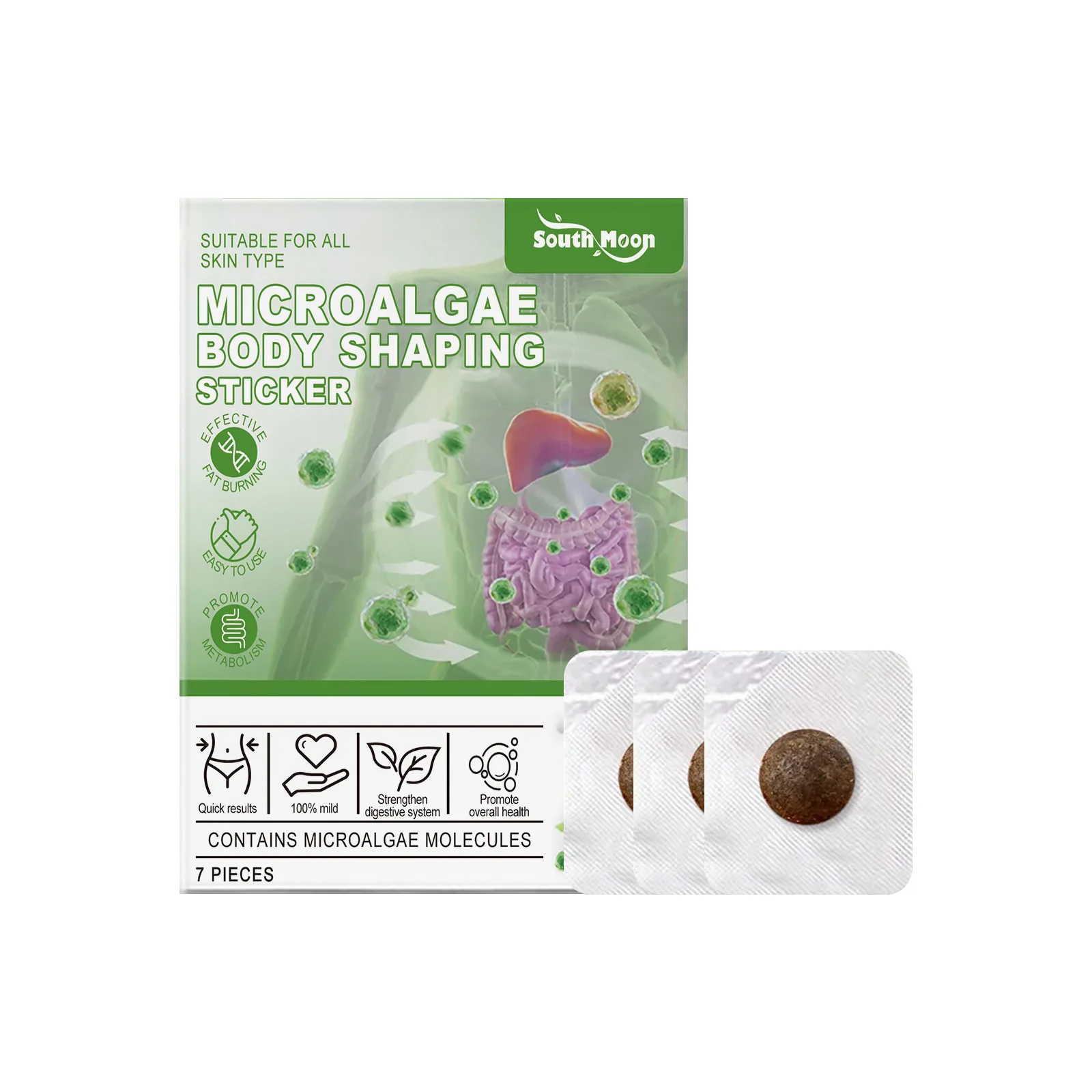 Detox Navel Patch Body Shaping Weight Loss Firm Lift Intestinal Toxin Cleansing Inhibit Fat Accumulation Belly Slimming Sticker