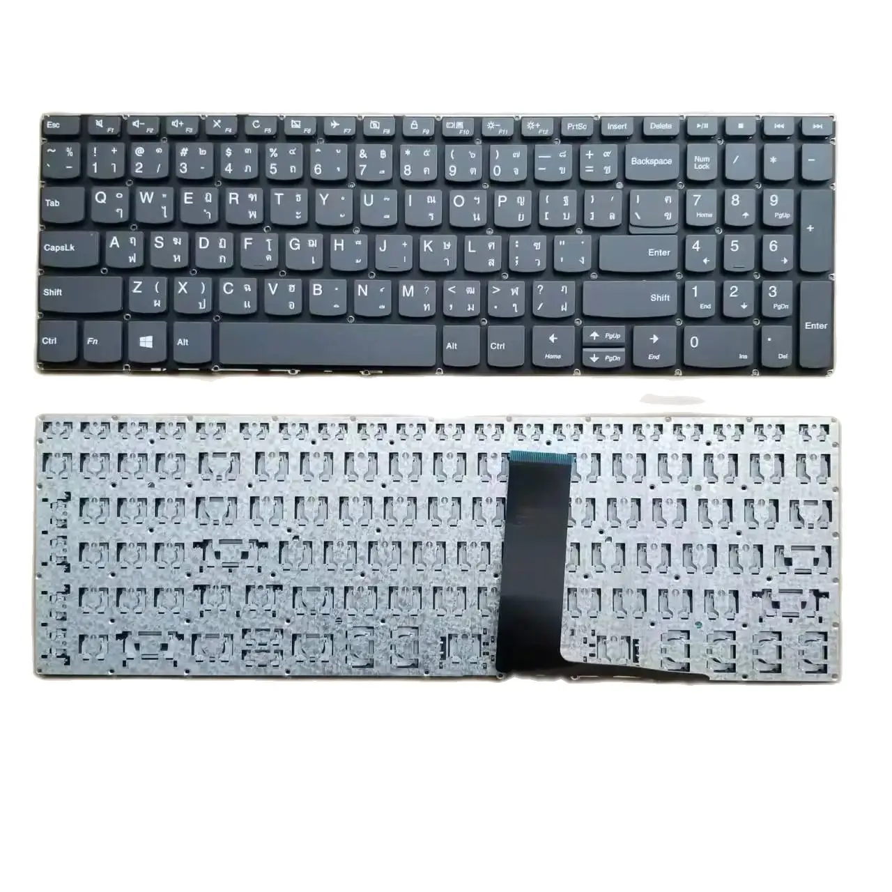 

Новая тайская клавиатура TI для Lenovo 330-15 330-15ikb 330-15 330-15igm 330-15arr без рамки, без питания, серый