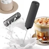 Kitchen Powerful Stirrer Milk Frother Handheld Foam Maker for Lattes Whisk Drink Mixer Coffee Electric Rechargable Egg Beater
