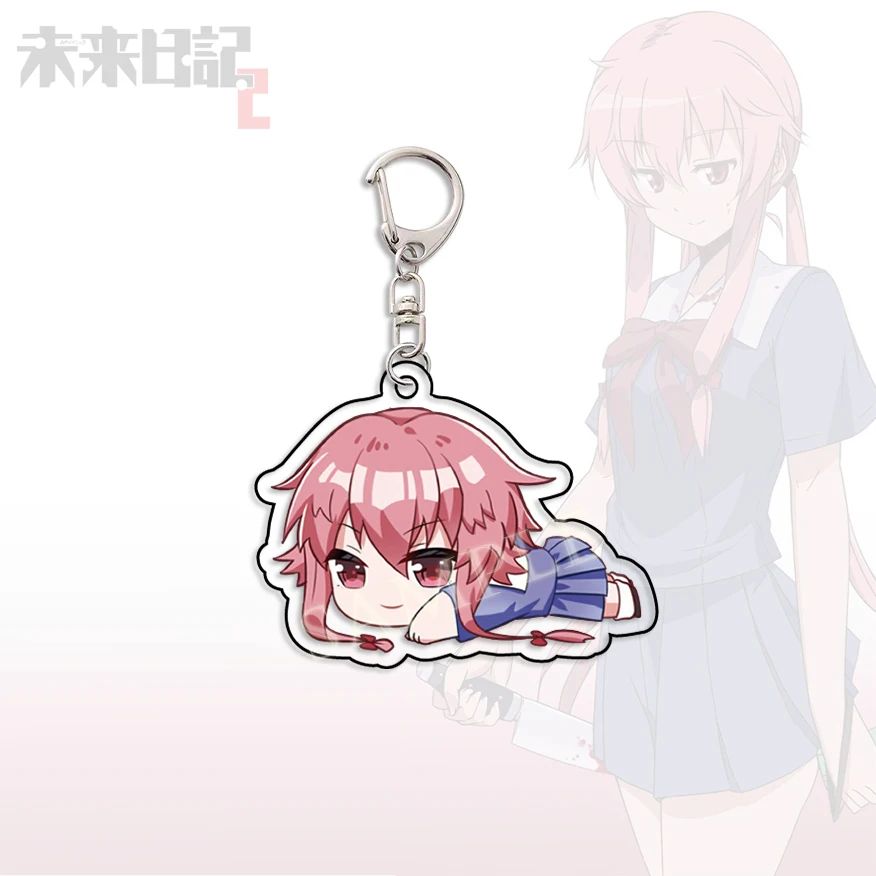 Mirai nikki caminhadas ao ar livre mochila equitação escalada esportes saco mirai  nikki anime manga futuro gasai yuno yoshitaka amano - AliExpress