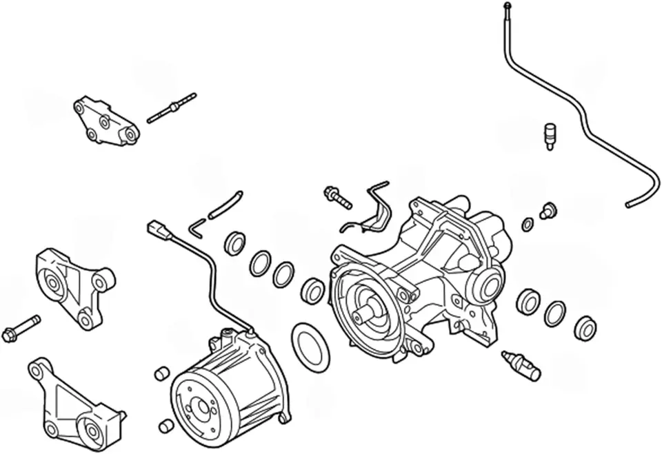 Rear Differential Viscous Coupling for 2013-2023 Mazda CX-3 CX-5