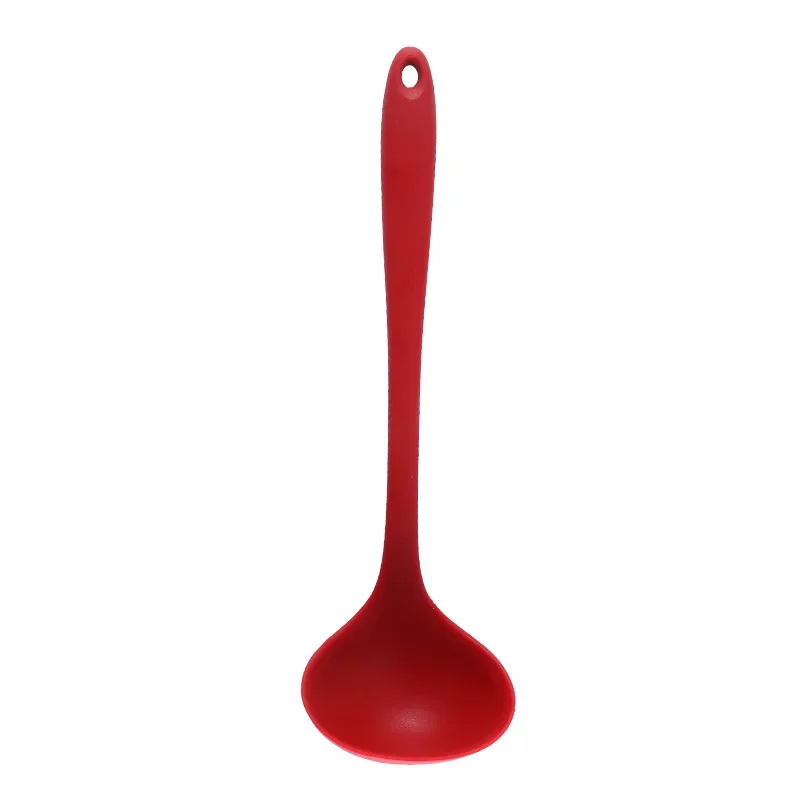 Red Soup Spoon
