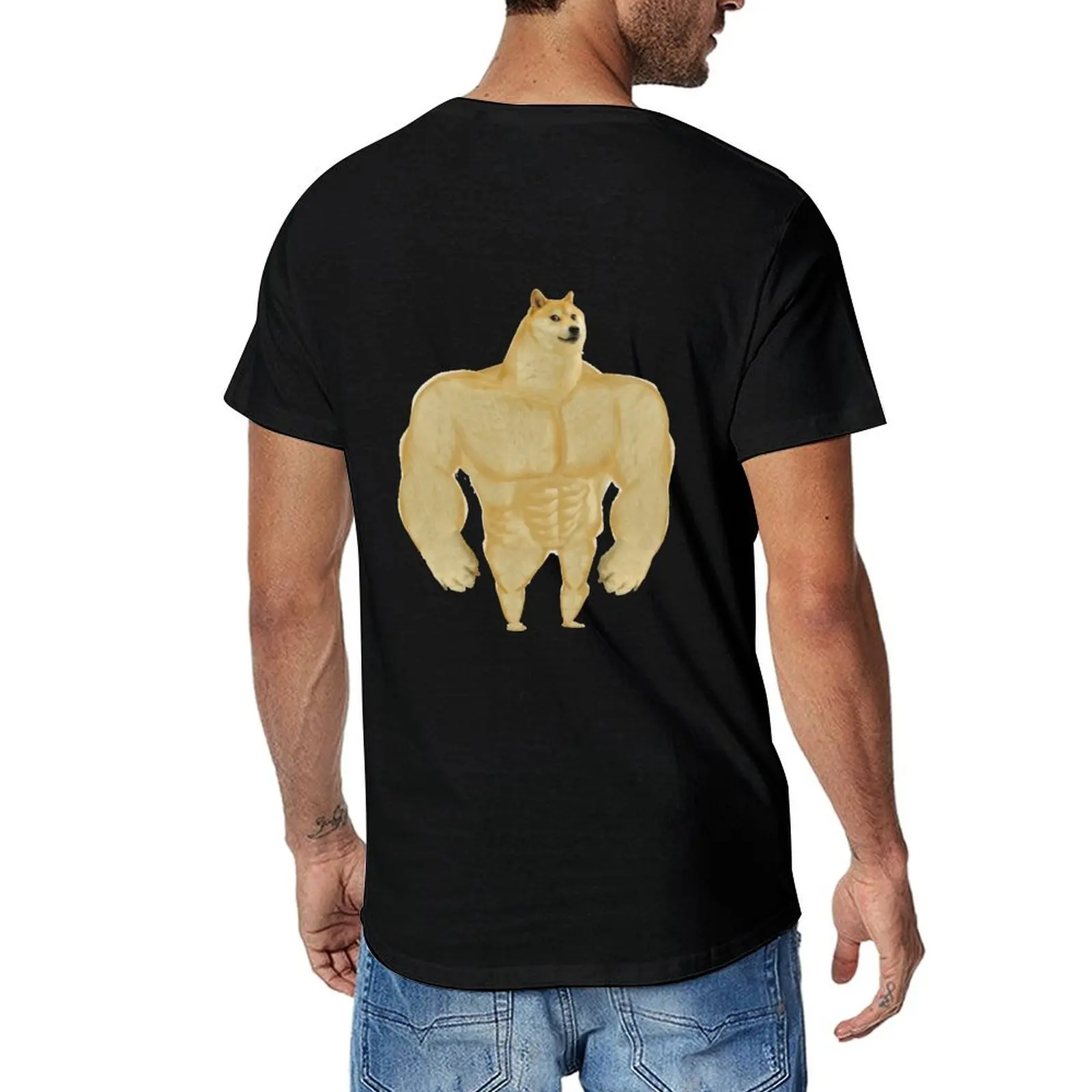 

Buff Doge футболка, летний топ, эстетическая одежда, блузка, мужские футболки