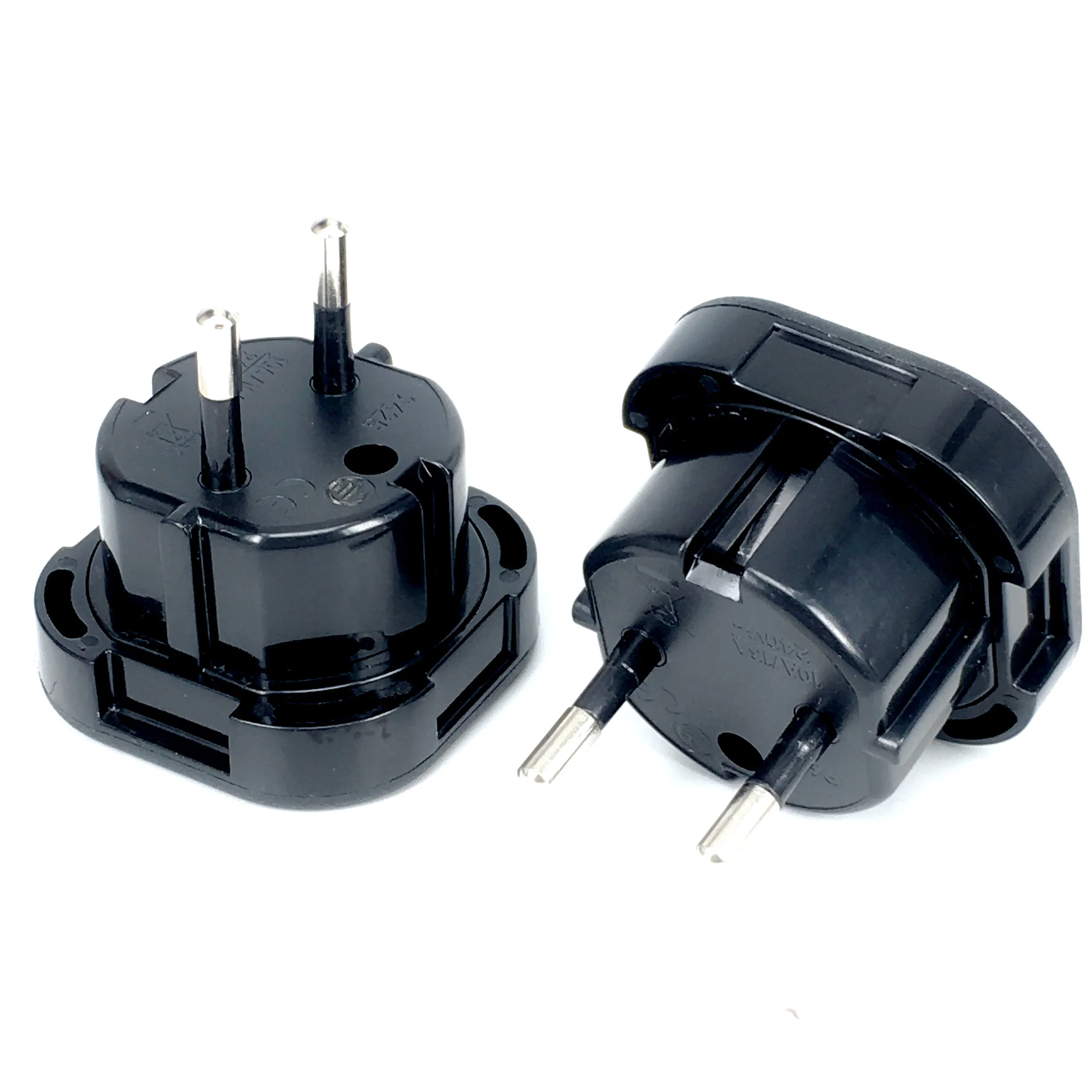 Travel UK To EU 240V Adapters Euro Plug AC Power Charger Adapter Converter Socket 1PCS