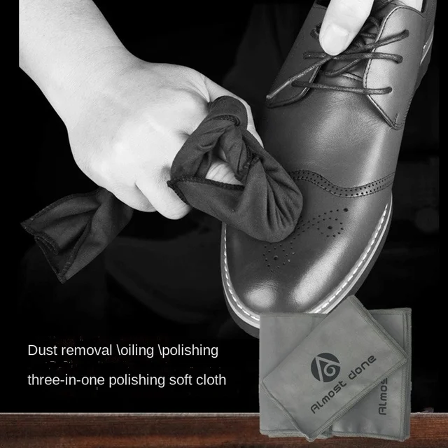 3 db Tisztítószövet Szösz Ingyenes Bőrcipőhez Tracess Újrafelhasználható Polírozó Mikroszálas Anti -Gyilkos Por Szuperfinom Puha Gyapjú - Image 2