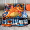 1PC Pokémon Card Charizard Print Blanket Warm Soft Fluffy Throw Kids  Adult Sofa Bed Break Blanket for Travel Picnic Camping 6