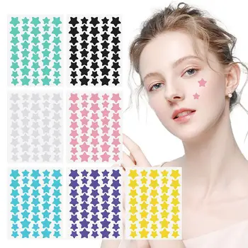 40pcs Colorful PE Pimple Patches Cute Star Shaped Pimple Cover Sticker Invisible Pimple Cover Removal Pimple Patch 1