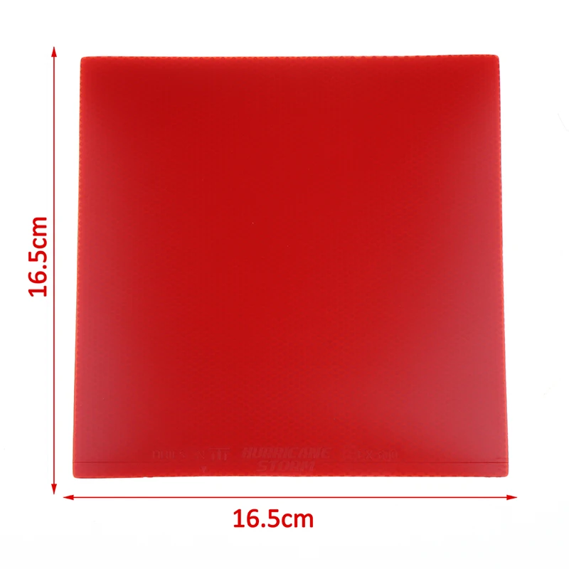 1Pcs Table Tennis Rubber HURRICANE-STORM EX-600 2.2MM Durable Ping Pong Rubber Loop & Control for 40+ table tennis rubber