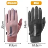 Winter Gloves Women Cycling Bike Thermal Fleece Cold Resistance Wind Waterproof Bicycle Warm Outdoor Running Skiing Mittens 6