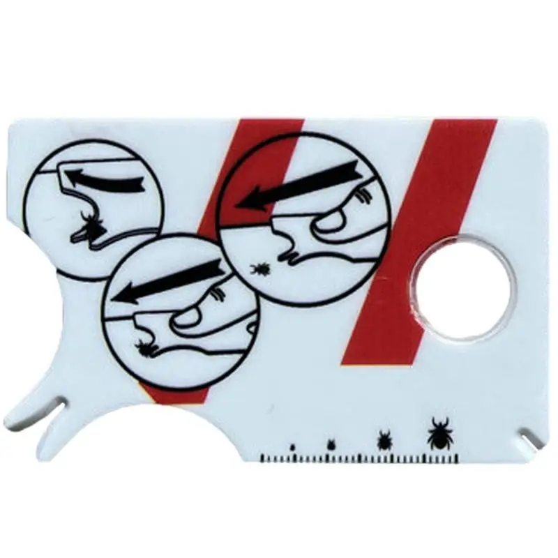 

Tick Card With Magnifying Glass Tick Remover For Dogs Low Risk Removal Tick Card With Handy Pocket Remove Ticks From People