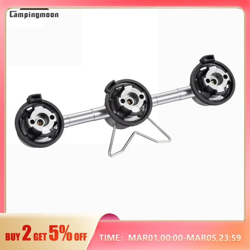 Campingmoon Outdoor Camping 1 Pz Lega Da Tre A Uno Adattatore Z30 Serbatoio Del Gas Adattatore Per Fornello Tre Adattatore Per Serbatoio Del Gas
