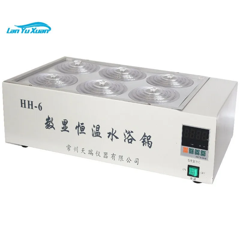 

Constant temperature digital display water bath/sink double hole four six eight stainless steel bath