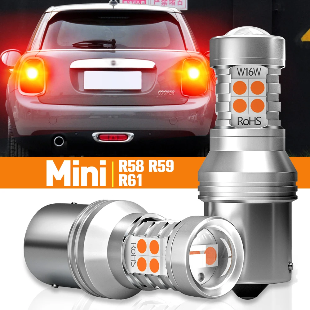 

2pcs LED Brake Light For Mini Cooper Coupe R58 Paceman R61 Roadster R59 2011 2012 2013 2014 2015 2016 Accessories Canbus Lamp