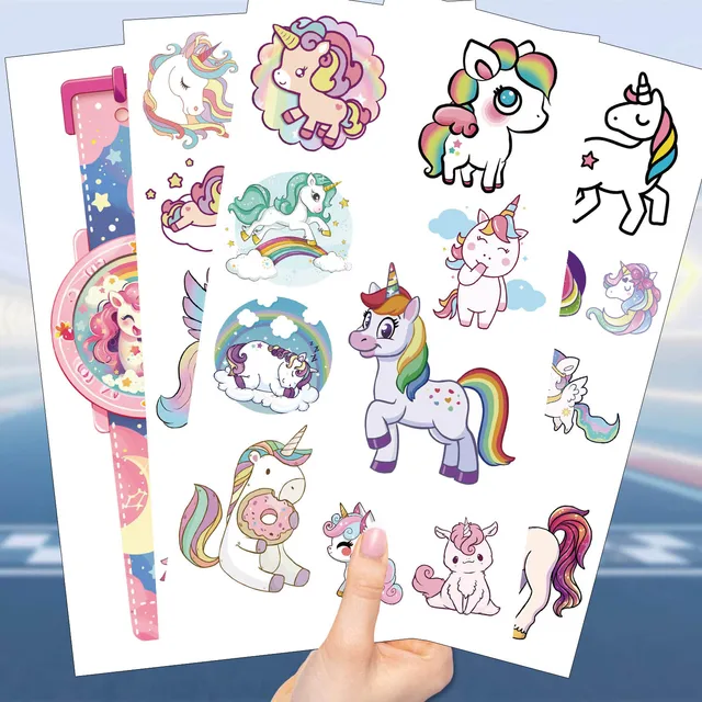 Papierdrachen 100 Tatouages étalliques à Coller - Peau Douce Enfants