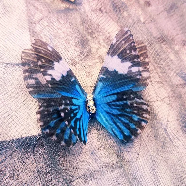 10PCS Fashion Butterfly Hair Clips for Women Girls Wedding Photography Head Clips Hairpin Hairgrips Decoration Hair Accessories 10pcs 7