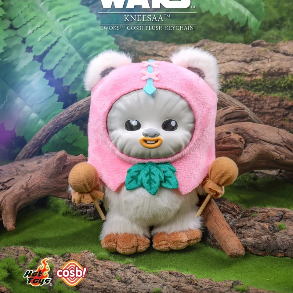 Genuine Ewok Star Wars COSBI Plush Blind Box Keychain Series