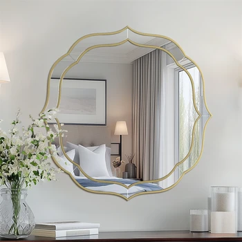 Flower-Shaped Wall Mirror 1