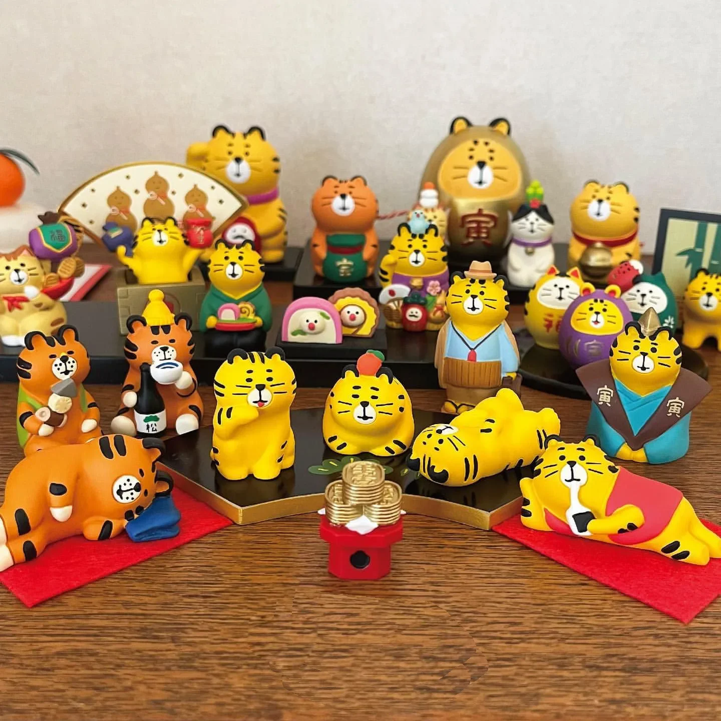 Japanese Groceries Zakka Maneki Neko Lucky Cat Tiger Japan