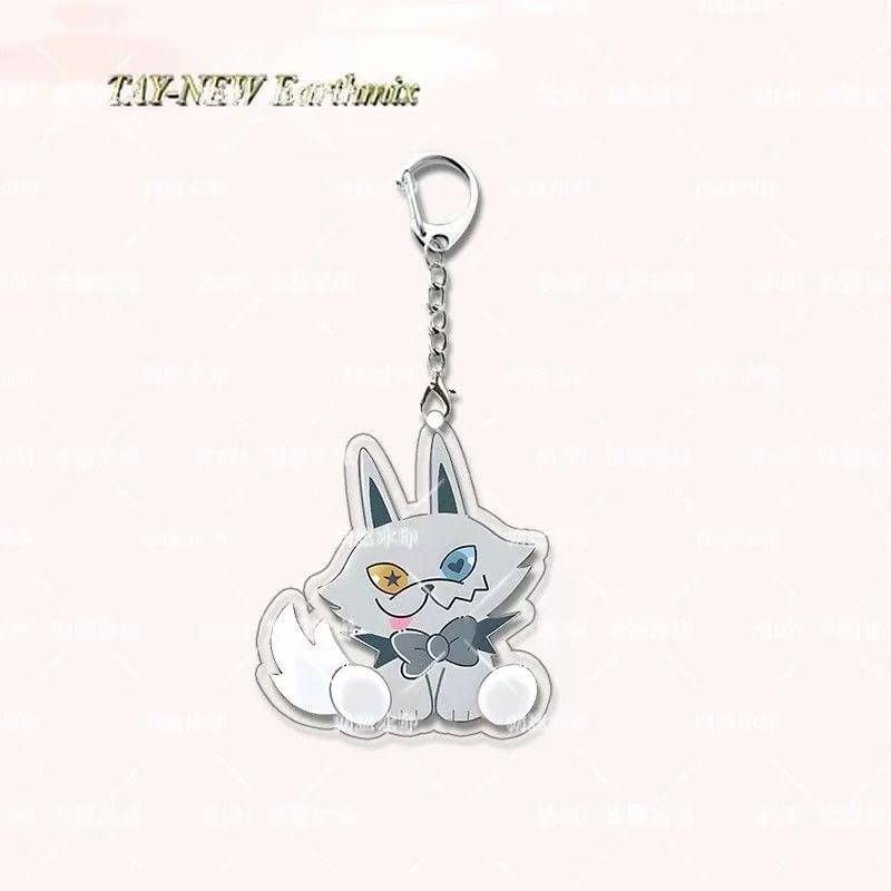 Thailand GMMTV CP Acrylic Comic Keychain Double Sides Printing Pendant Bag Accessories Key Ring JAIDEE BABII ANY DOMIIA Gift