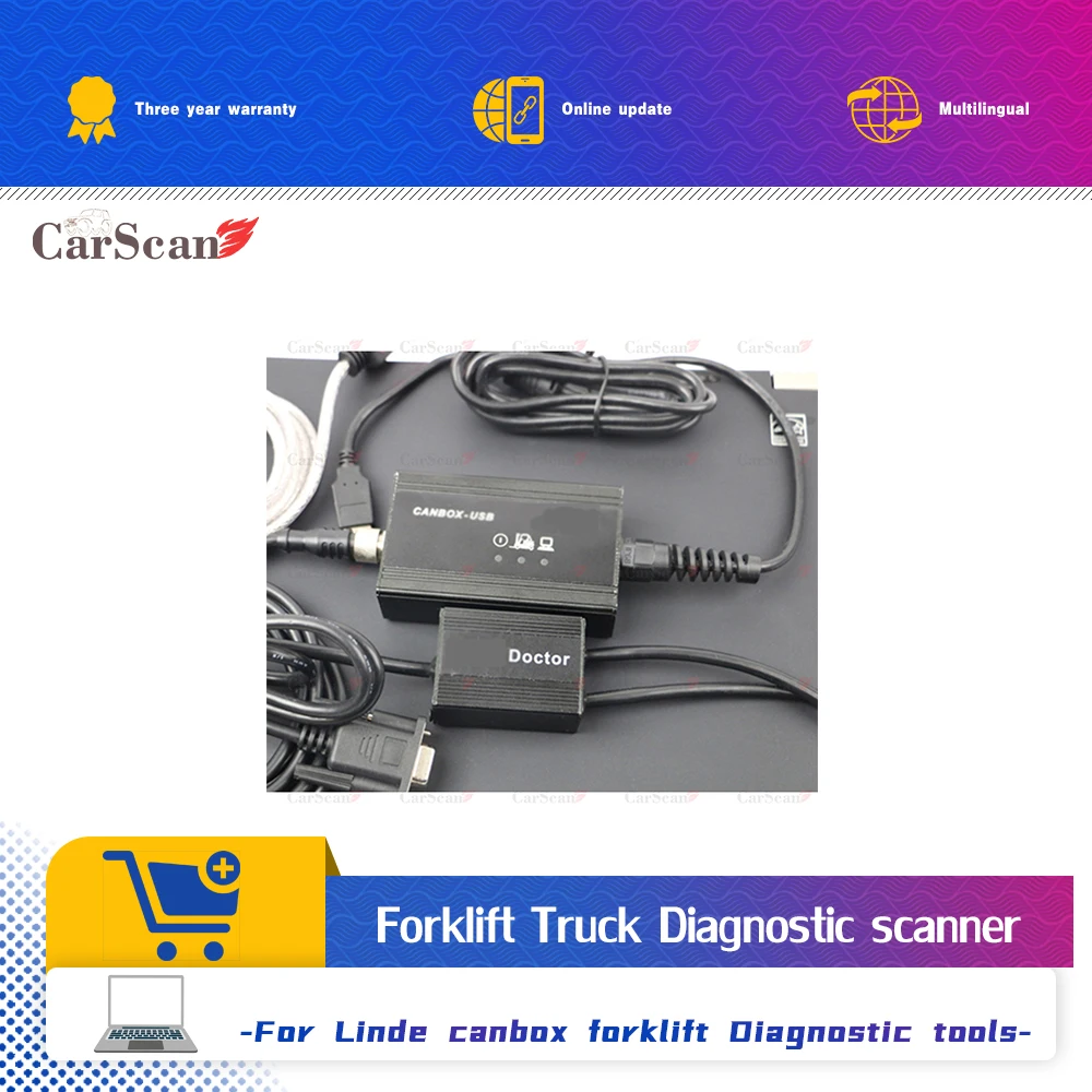 

LINDE LSG Linde Forklift Truck Diagnostic Tool Forklift Linde Canbox Doctor Diagnostic scanner Linde Pathfinder Software