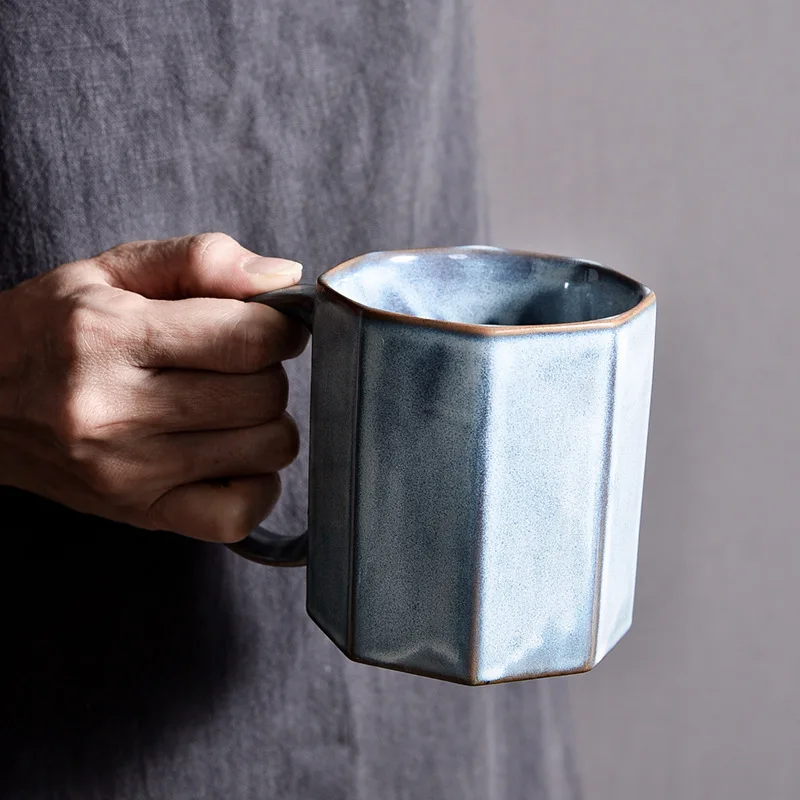 Nordic-ceramic-mug-cup-350ml-retro-personality-creative-kiln-mug ...