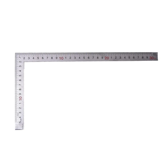 Mini Right Angle Ruler Measuring Layout Tool Stainless Steel Square 90  Turning Ruler Precision For Building Framing Gauges - AliExpress