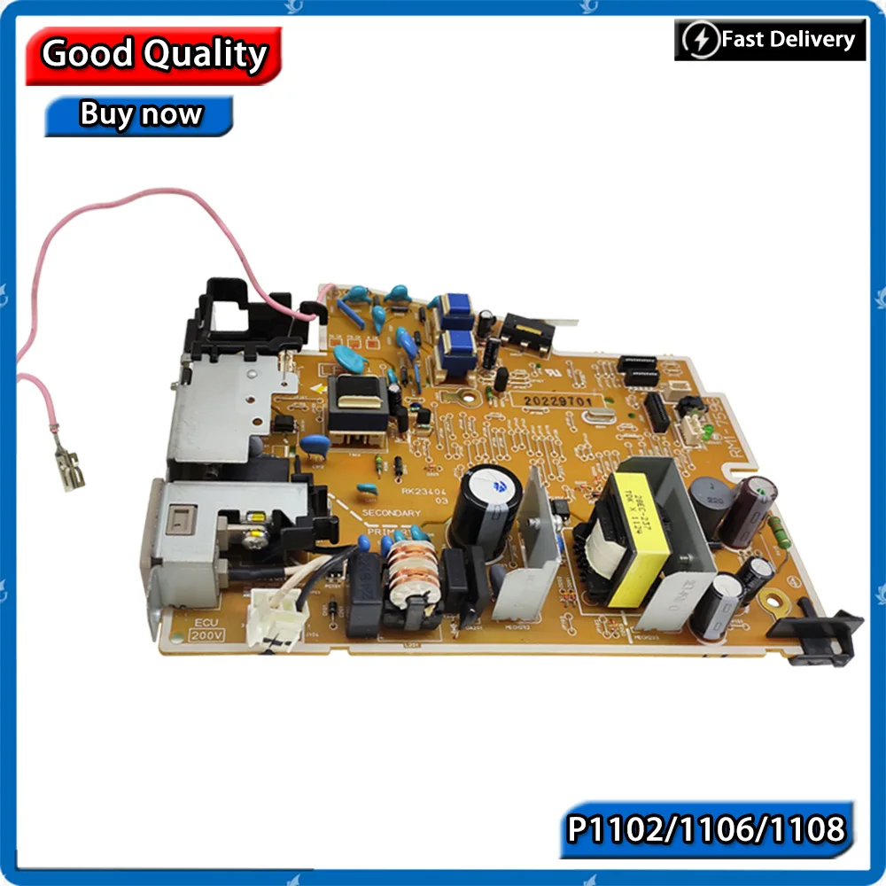 

Original for for HP P1102 p1106 p1108 p1102w power supply board RM1-7595 110V RM1-7596 220V printer parts on sale