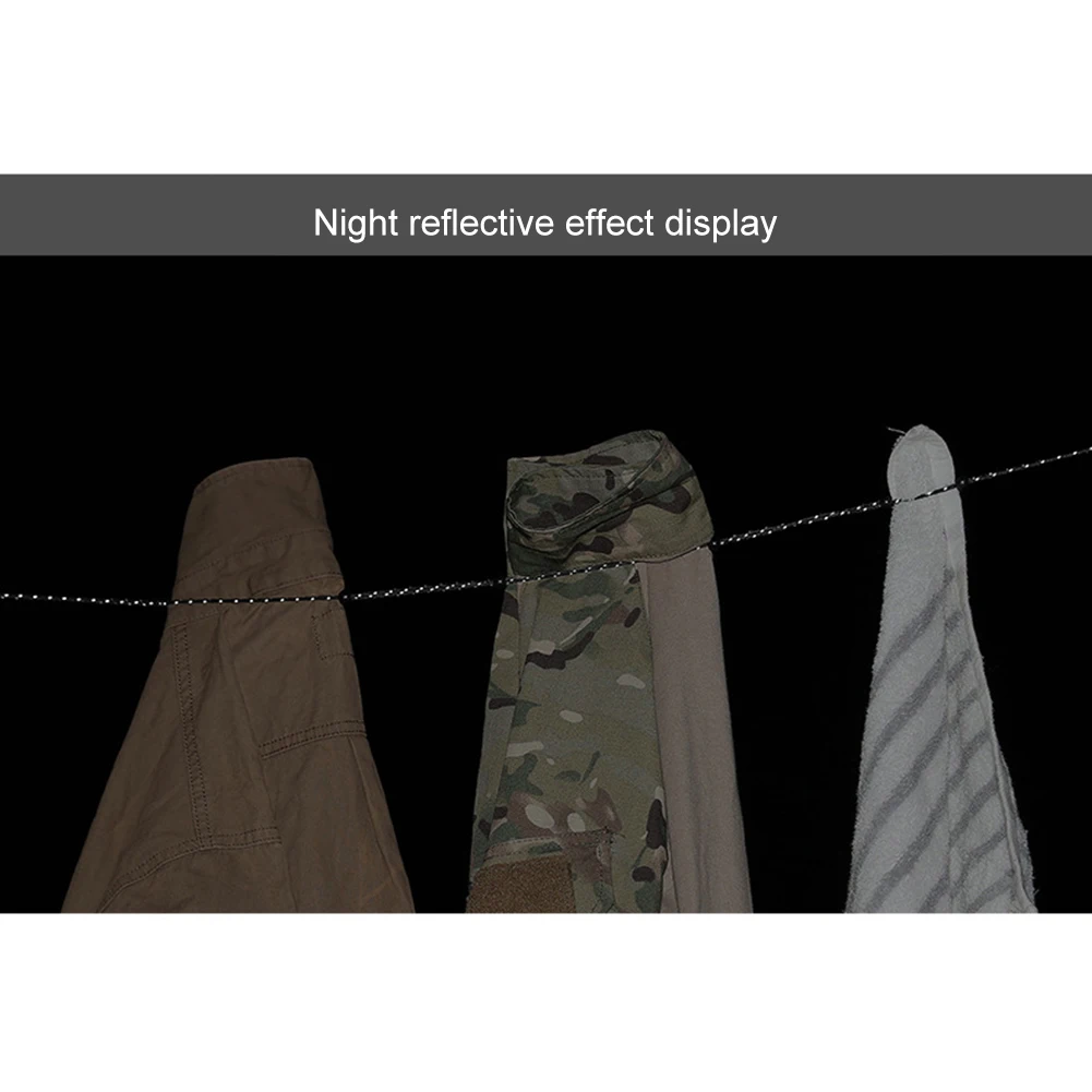 Portable Travel Stretchy Clothesline Cord for Camping and Outdoor Use