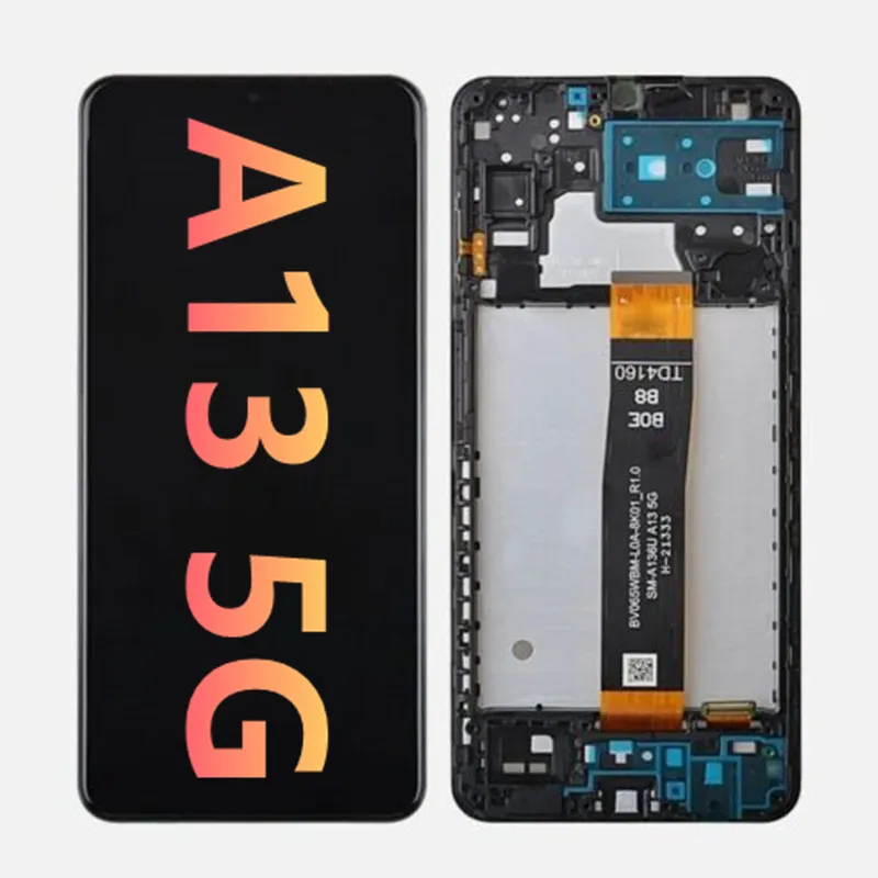 

Original New for Samsung A13 5G LCD A136B A136U LCD Display Touch Screen Digitizer Screen replacement