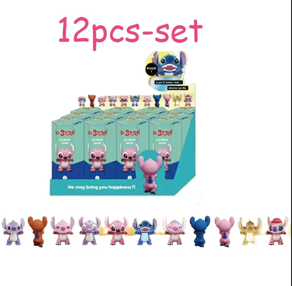 thumbnail image 1 of Caja sorpresa de Stitch Sonny Angel, caja sorpresa misteriosa de ángel de fiesta, lindas figuras de anime, modelo de muñeca de Navidad, regalos, juguetes para niños, 1 of 5