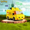 Pokemon Car Classic Anime  Center House Pikachu Mewtwo Charizard Venusaur Building Blocks Bricks Sets Model DIY Toy For Gift 4