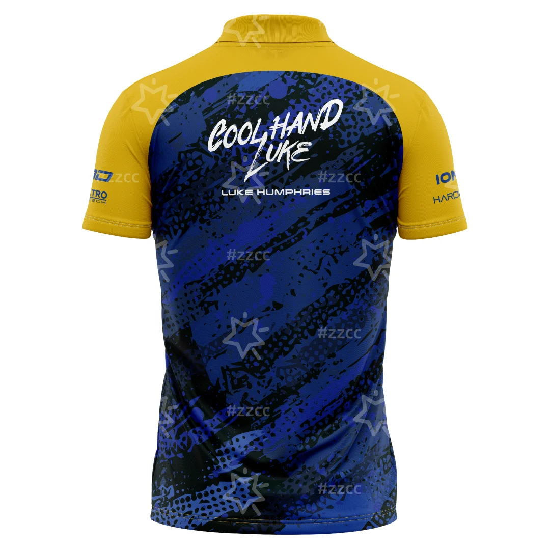 Luke Humphries Offizielles Dart-Shirt, Trikots für Dart-Enthusiasten, Sport, schnell trocknend, Herren-T-Shirt, Kinderbekleidung, Top, T-Shirt für Damen