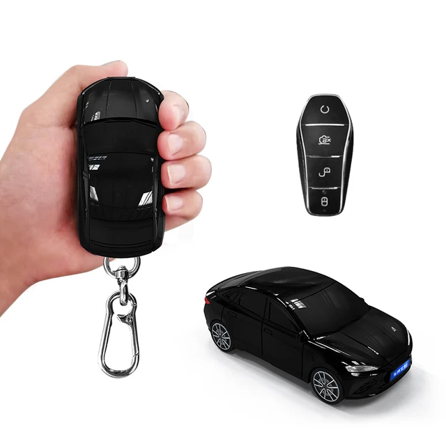 Autoschlüssel Hüllen 2er Set Schwarz - Silikon Cover Für 3-Tasten Schlüssel, Kratzschutz