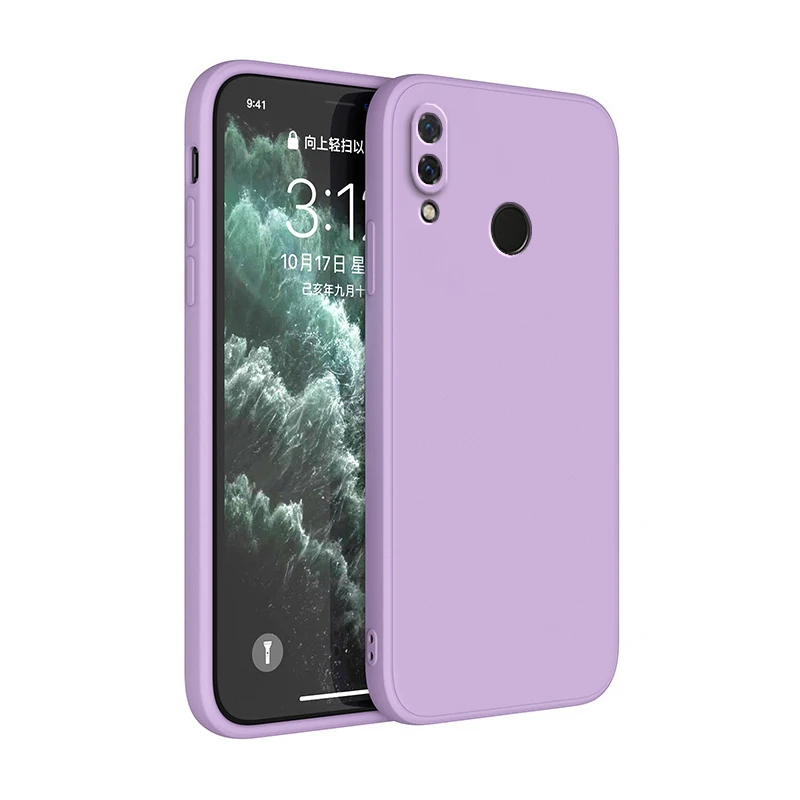 Premium Liquid Silicone Phone Case with Camera Protection - Sleek and Stylish Design
