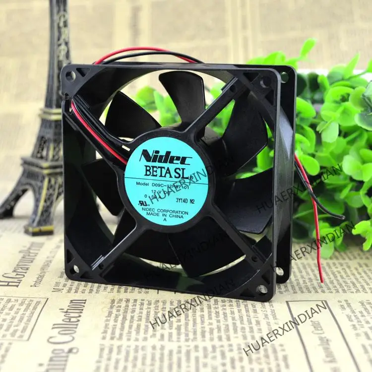 

Новый D09C-12PS7 12V 0.50A 9CM 9032 комплект для сборки охлаждающего вентилятора