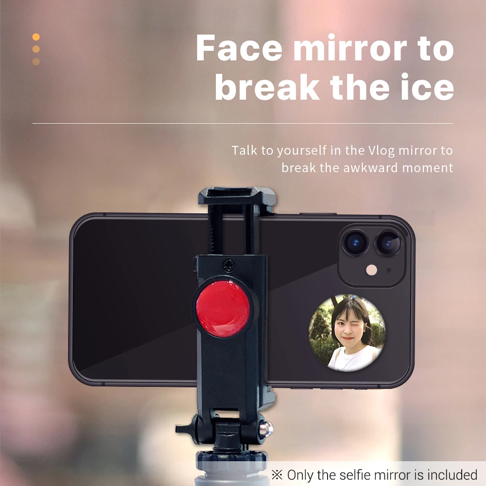 Universal Smartphone Selfie Vlog Mirror Compatible with iphone 15/14/13/12/11 Samsung Photo Video Selfie Vlog Accessories images - 6