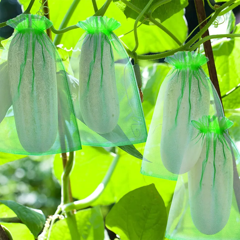 SACCO RETE RASCHEL PER ORTAGGI CON LACCETTO CM 52x78