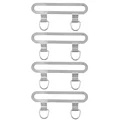 4PCS-Silvery