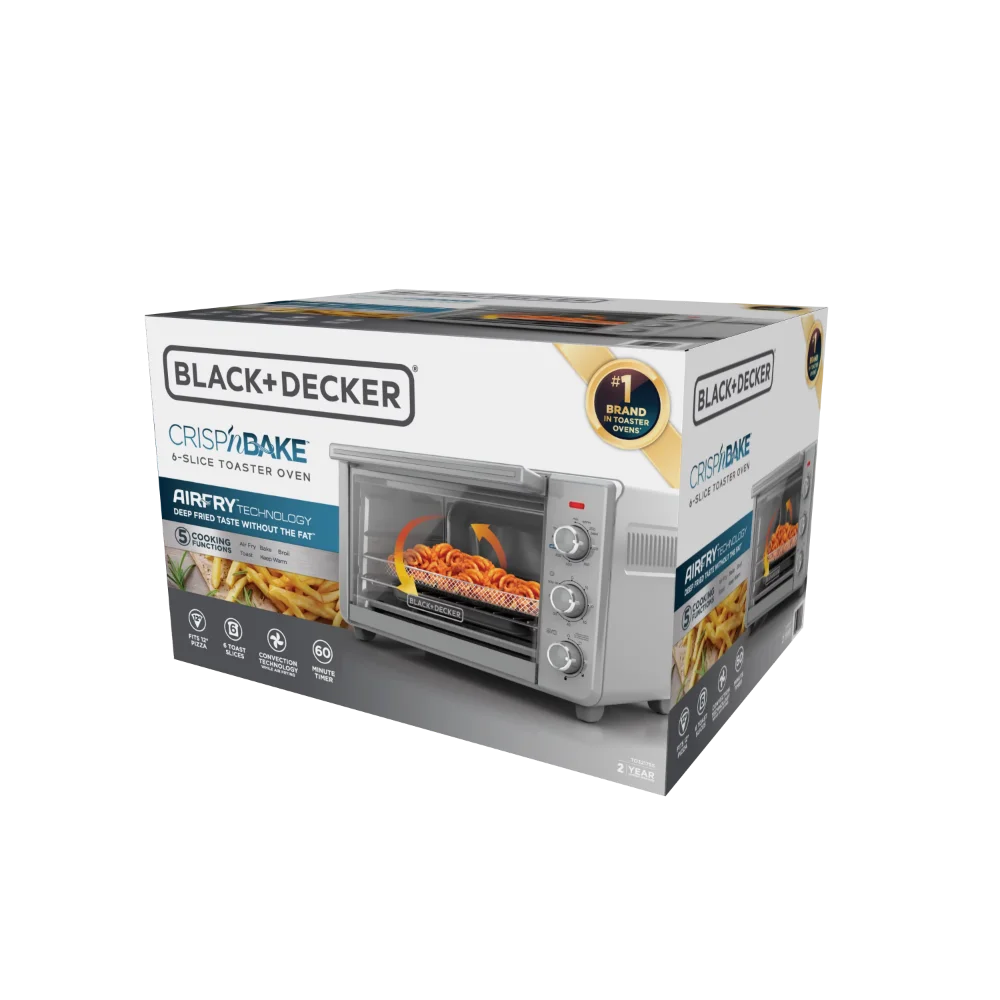 Black & Decker Crisp N' Bake Air Fry Toaster Oven