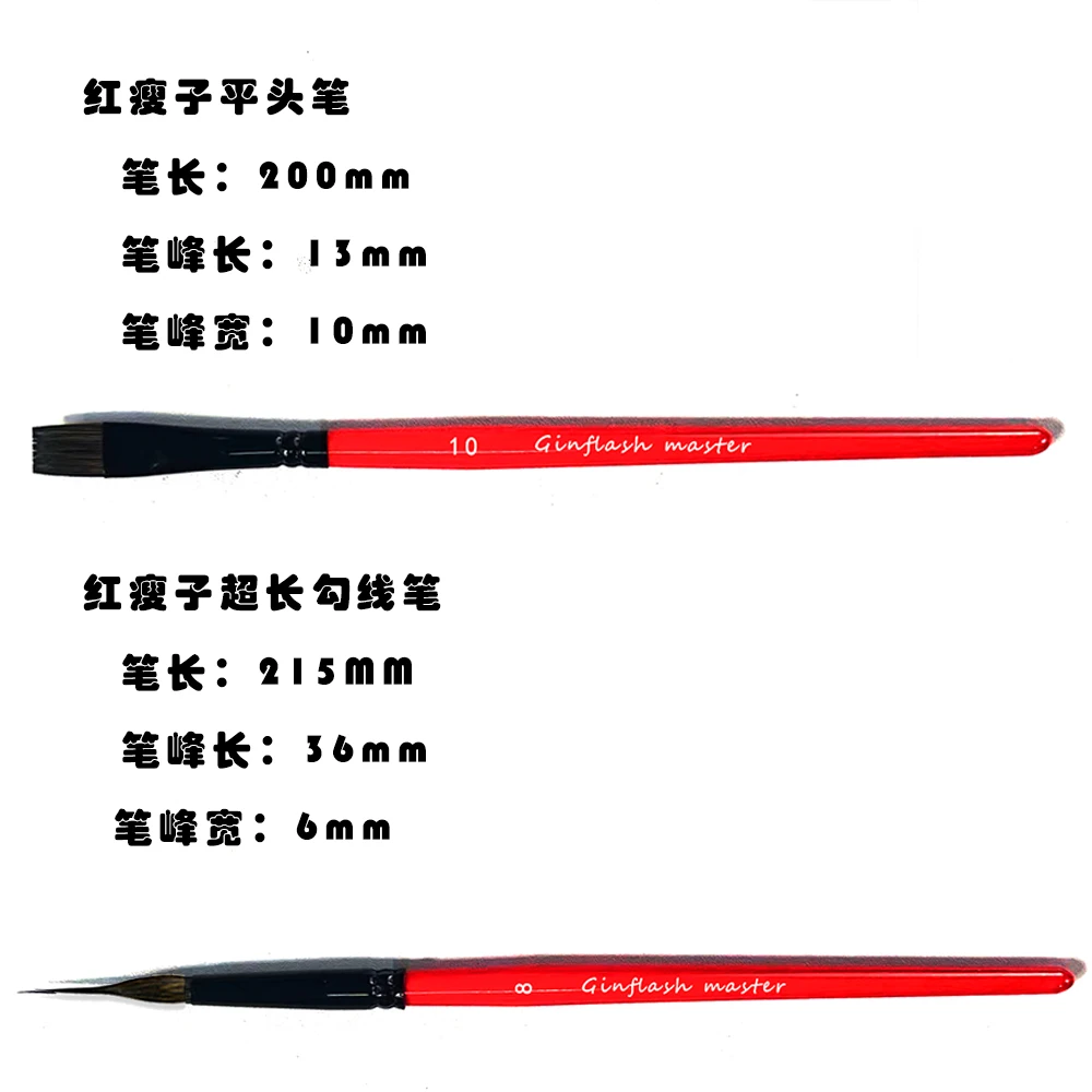 1pc Watercolor Brush Wood Paint Brush Artist Hand Painting Squirrel hair Water Color Drawing dip liner brush 3