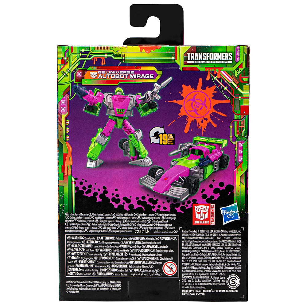 Hasbro Transformers Legacy Evolution G2 Autobot Mirage - Boneco