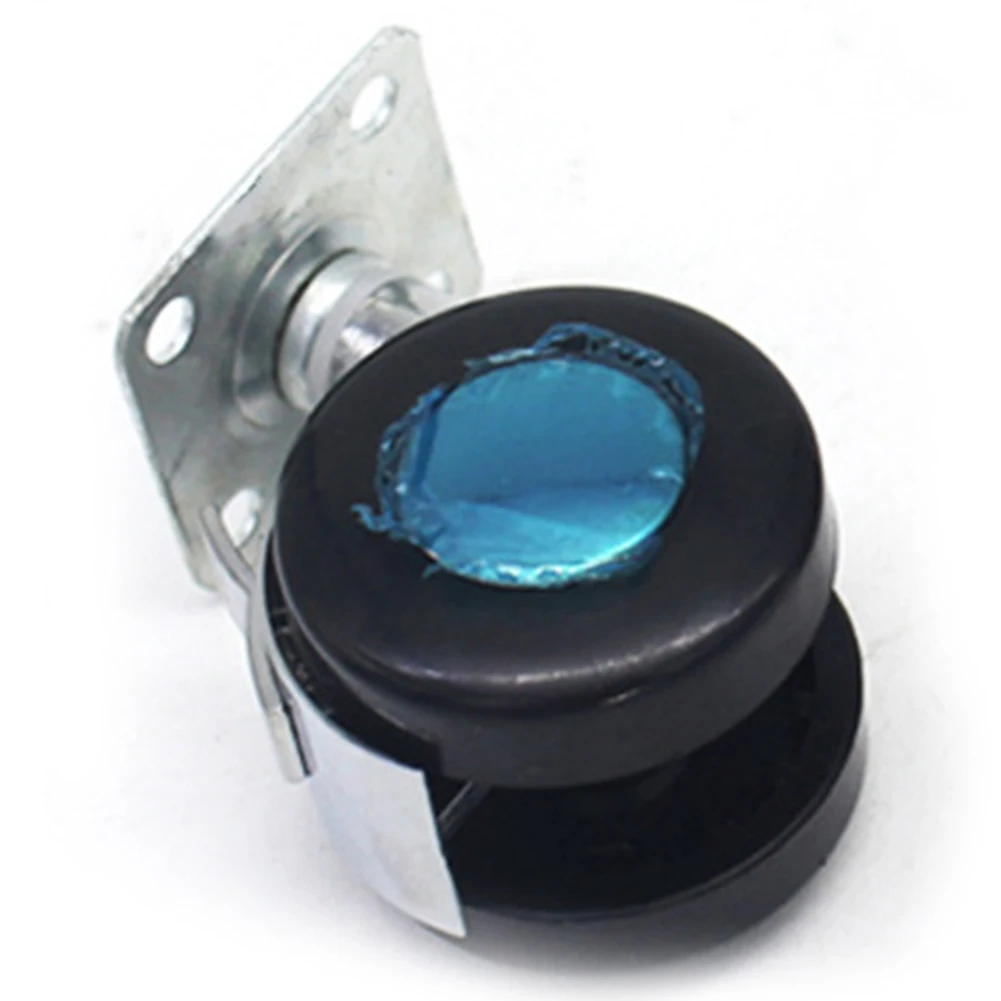 

Caster Chair Wheels Accessories Alloy Black Brake Furniture Hardware Parts Replacement Sofa Swivel Chair Universal