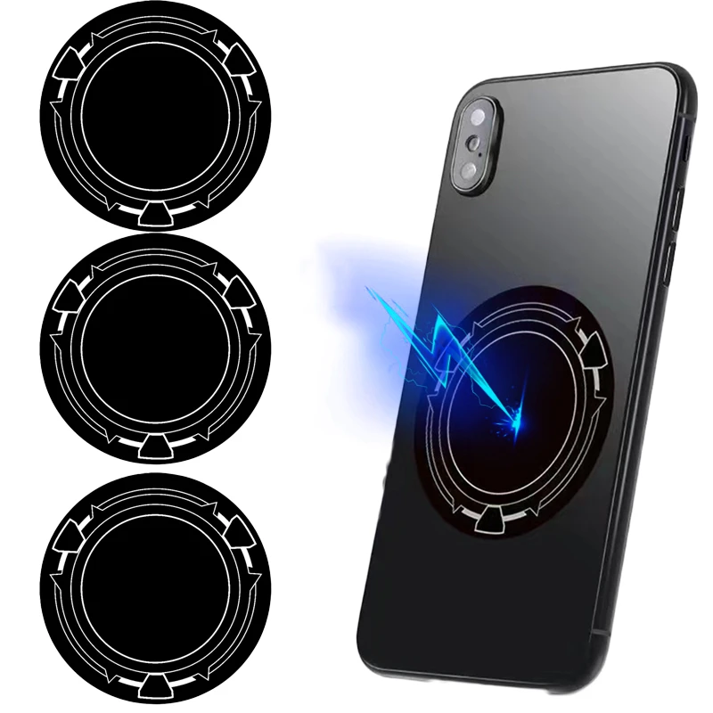 Metal Plate For Cell Phone Radiator Cooler Sticker Game Cooling Fans Plate For Mobile Phone Magnetic Holder Plates 1-3Pcs,mobile heat dissipation plate