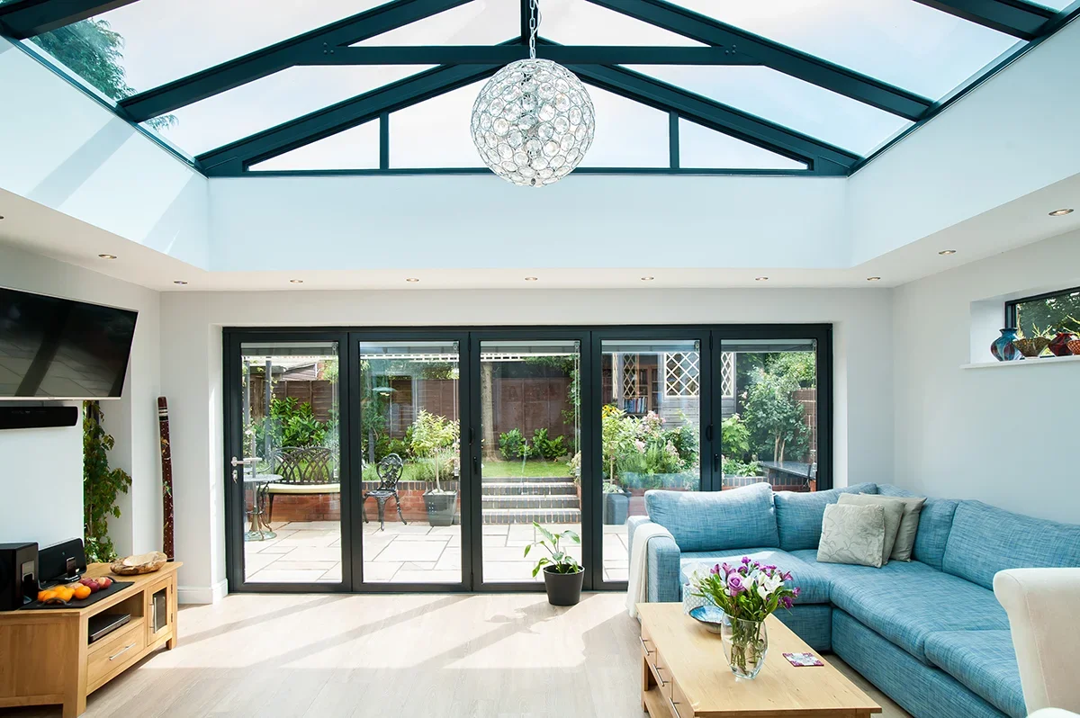 Soundproof Double Glazing Bi Folding Doors Energy Efficient Exterior Doors Aluminum Frame Balcony Partition Bifold Door