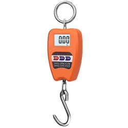 High - Precision Digital Luggage Weighing Scale with LCD Display (Orange)